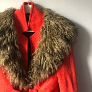 Anthropology Fur Coat